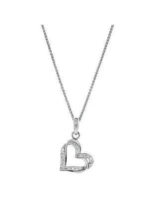 Cecilia Silber Anhanger mit Kette ZH-7584