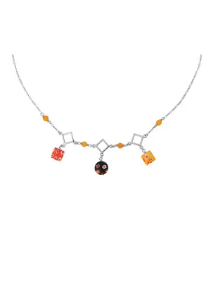 Silber Halsband ZK-2584
