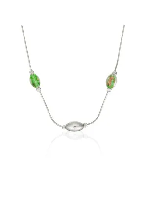 Silber Halsband ZK-2611