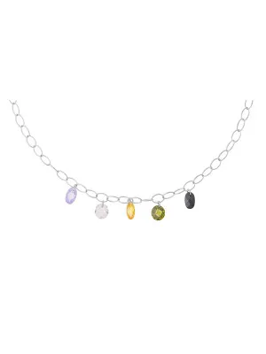 Silber Halsband ZK-2687
