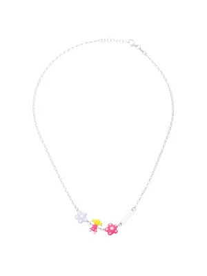 Dahlia Silber Halsband ZK-7147