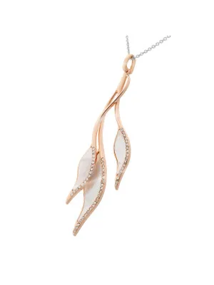 Mariza Silber Halskette mit Anhänger ZK-7171/RG