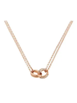 Silber Halsband ZK-7176/RG