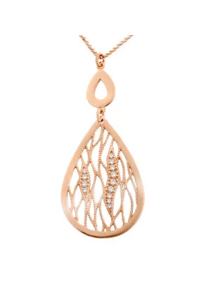 Linda Silber Halskette mit Anhänger ZK-7188/RG