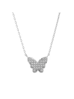 Amaya Silber Halsband ZK-7316