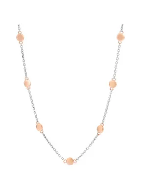 Silber Halsband ZK-7385/40