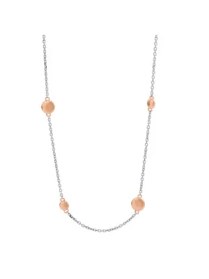 Silber Halsband ZK-7385/80