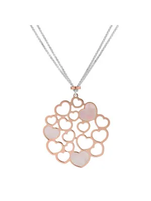 Maliya Silber Halskette mit Anhänger ZK-7388