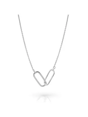 Rose Silber Halsband ZK-7561