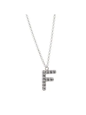 Silber Halskette mit Anhänger ZK-ALPHA/F