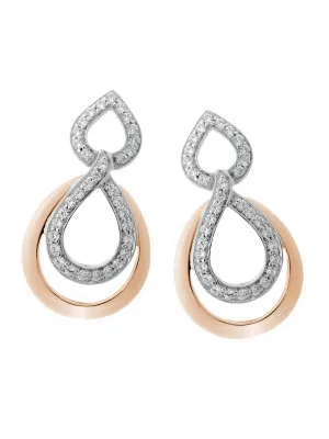 Amber Silber Ohrhänger ZO-7092/1