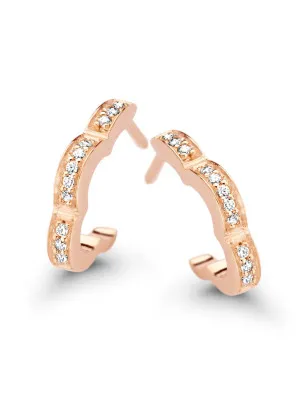 Onyx Silber Creolen ZO-7127/RG