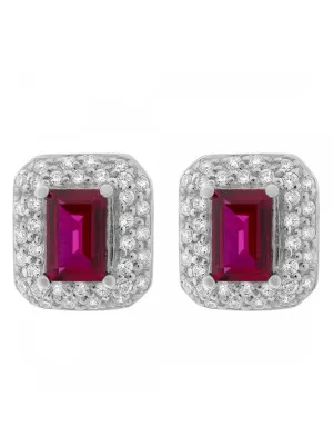 Jackie Silber Ohrstecker ZO-7237/RU
