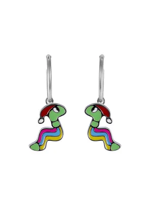 Snake Silber Ohrhänger ZO-7454