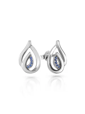 Dazzle Silber Ohrstecker ZO-7518/B