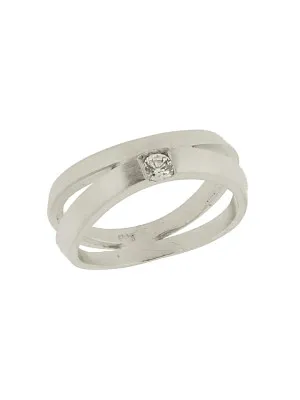 Orphelia® Women's Sterling Silver Ring - Silver ZR-3217/54