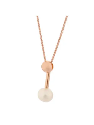 Aliena Silber Halskette mit Anhänger ZH-7373 RG