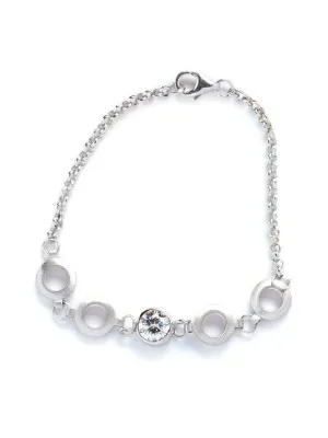 Orphelia® Women's Sterling Silver Bracelet - Silver ZA-1008