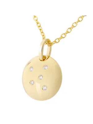 Linn Silber Halskette mit Anhänger ZH-7130/G